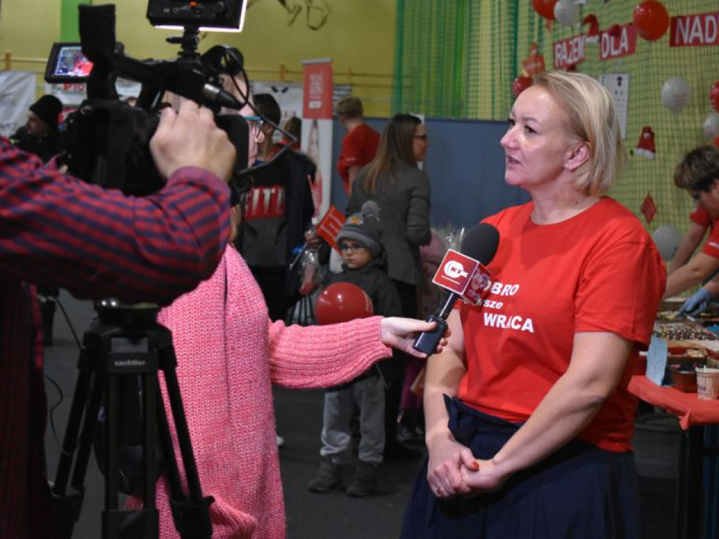 Razem dla Nadii, czyli mała WOŚP w Barcianach