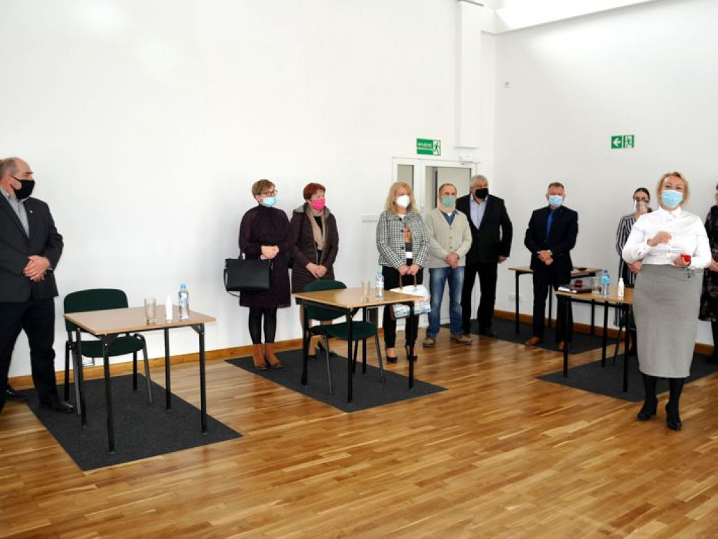 Sala sportowa w Barcianach już oficjalnie otwarta