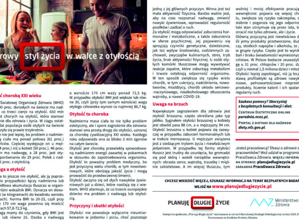 Materiał informacyjny Ministerstwa Zdrowia