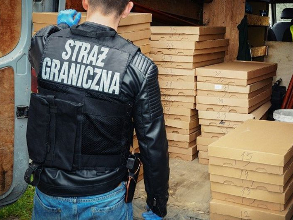 Rekordowe efekty działań straży granicznej