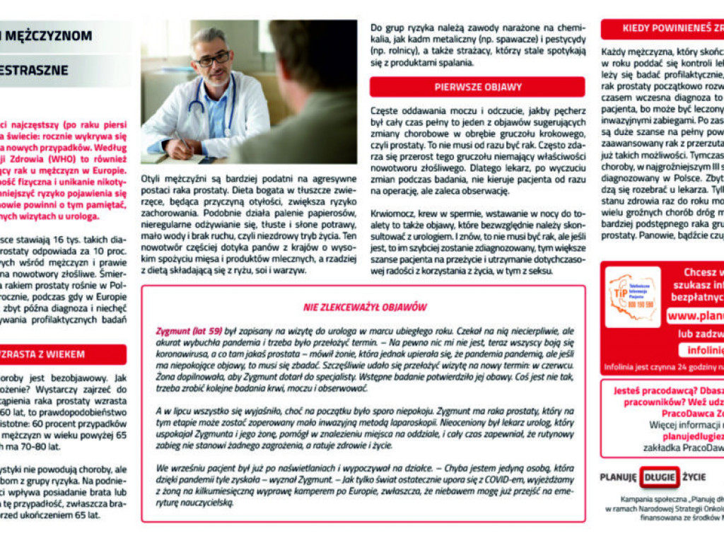 Planuję długie życie - kampania Ministerstwa Zdrowia