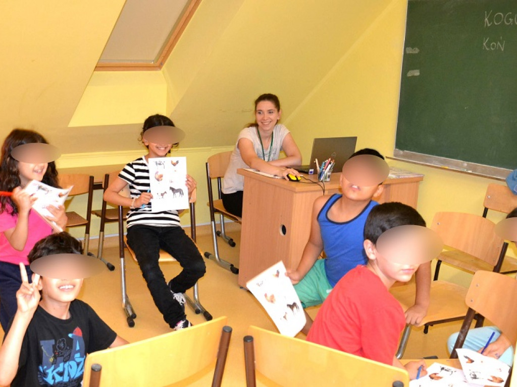Nauka i zabawa w kętrzyńskim ośrodku dla cudzoziemców