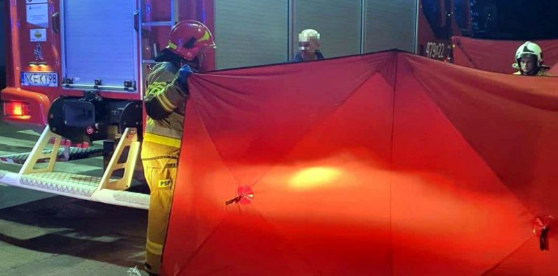 Śmiertelny wypadek w Korszach! Nie żyje mężczyzna, który... leżał na jezdni