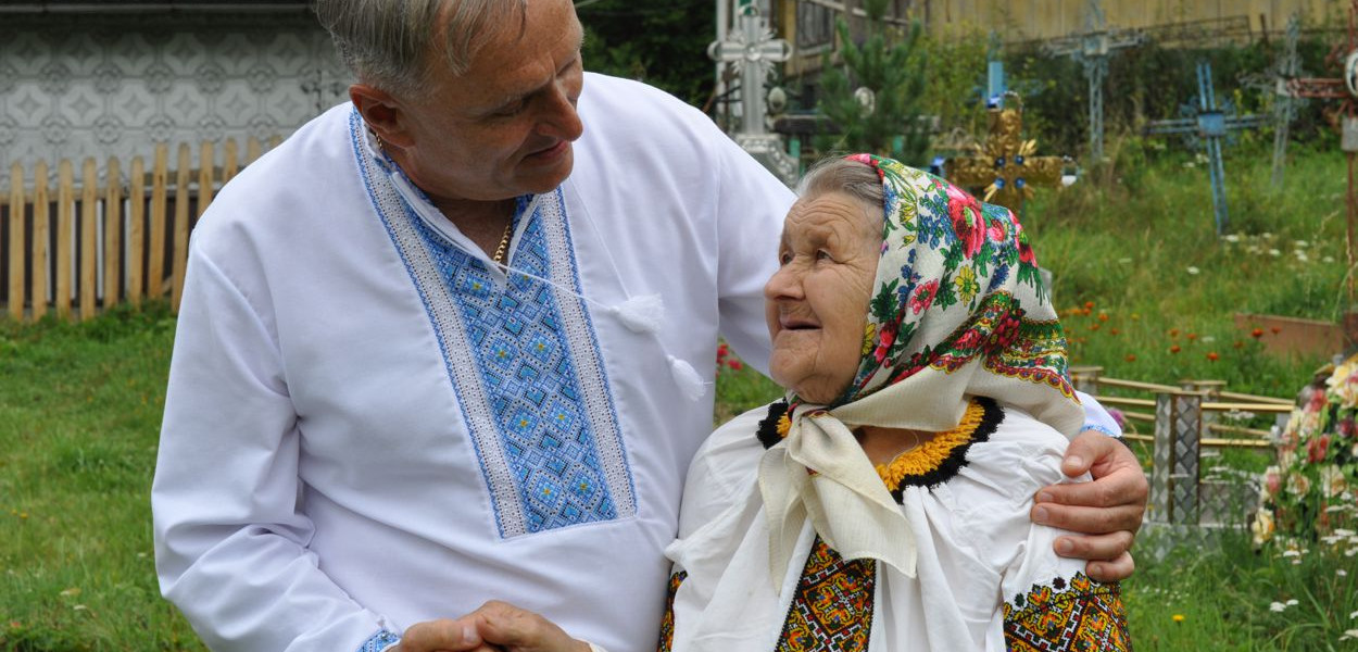 Zbigniew Homza: Spotkanie z tą 79-letnią Hucułką zapamiętam do końca życia. Fot. Jarosław Żukowski