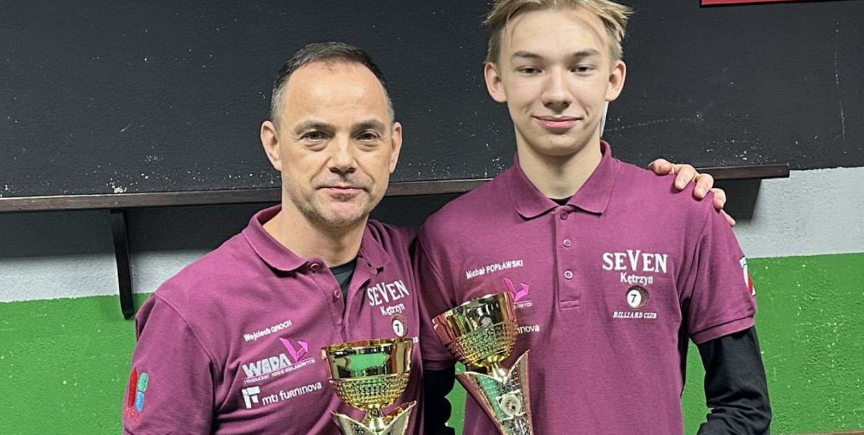 Wojciech Groch i Michał Popławski. Fot. Archiwum KS Seven Kętrzyn