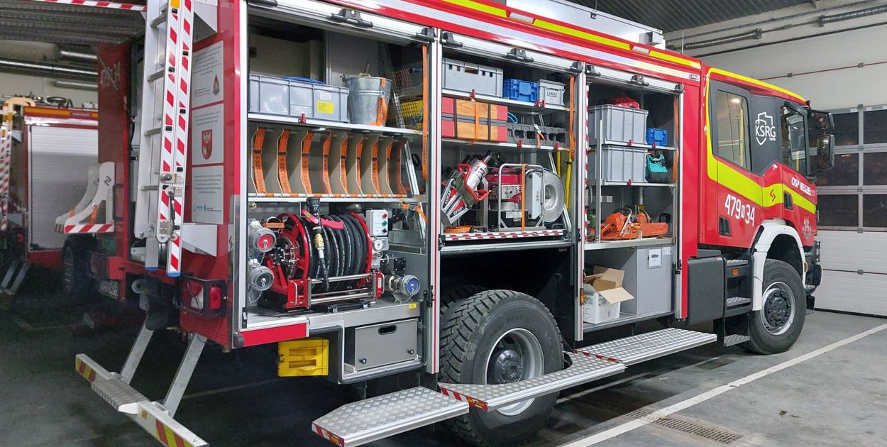 Nowy wóz strażacki w OSP Reszel