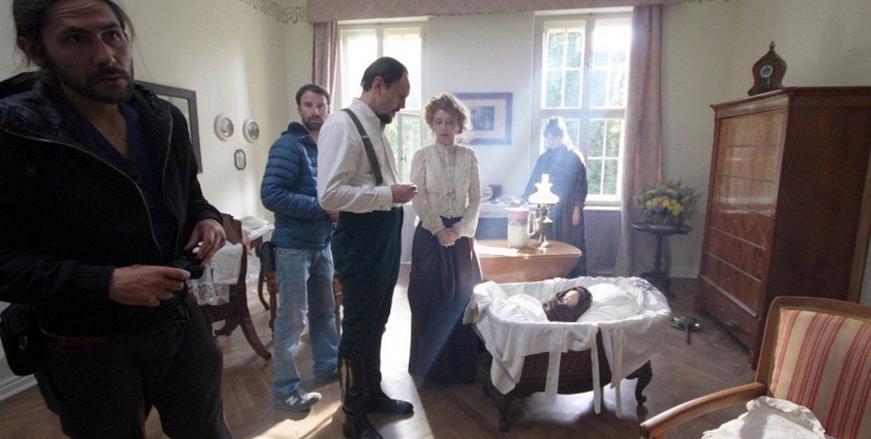 We wnętrzach pałacu w Łężanach kręcone były sceny do filmu ?Kamerdyner?. Fot. Olsztyn Nasze Miasto