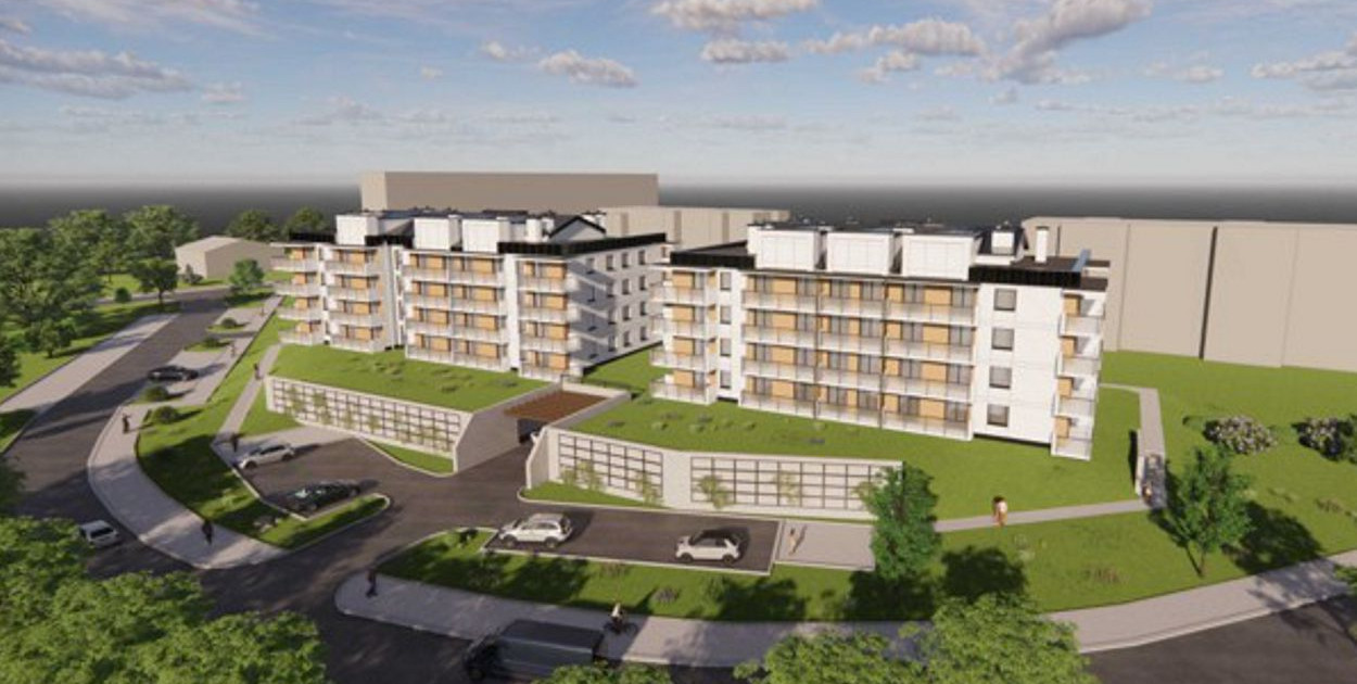 Wizualizacja planowanej inwestycji przy ul. Jaśminowej w Kętrzynie. Fot. Miasto Kętrzyn