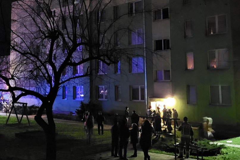 Pożar w Kętrzynie!