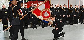 Kamil Golon komendantem kętrzyńskich strażaków