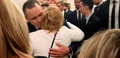 Delegacja z Barcian ciepło witana przez Prezydenta-225720