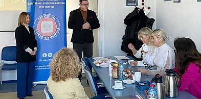 Razem dla zdrowia młodego pokolenia. Szkolenie w Sanepidzie