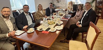 Spotkanie zarządu samorządów pogranicza w Barcianach