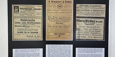 Dawne reklamy na wystawie w CBK