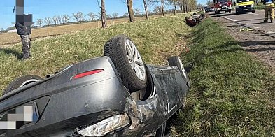 Dwa auta dachowały w wypadku pod Garbnem