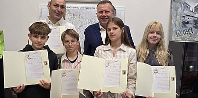 Burmistrz Reszla nagrodził sportowe talenty