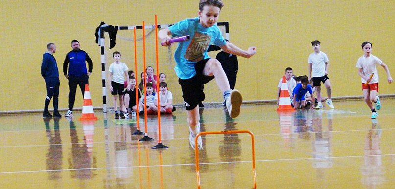 Uczniowie rywalizowali w zawodach sprawnościowych