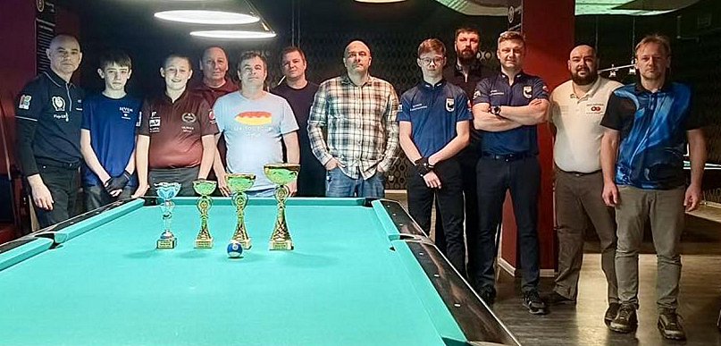 Udany turniej kętrzyńskich bilardzistów