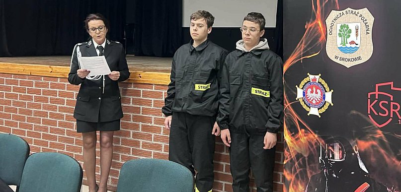 Nowe władze Ochotniczej Straży Pożarnej w Srokowie
