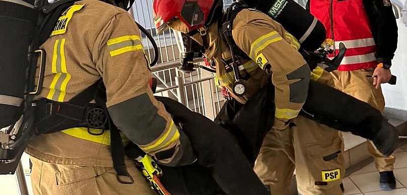 Pożar w urzędzie miasta. Są poszkodowani…