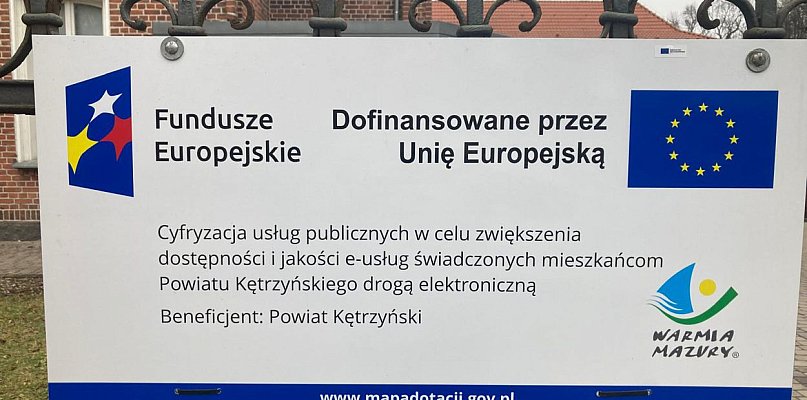 Zakończenie kolejnego etapu Informatyzacji  starostwa w Kętrzynie