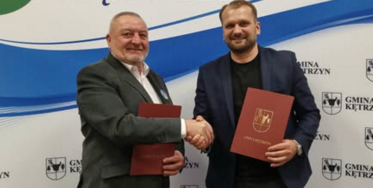 Jan Ożański i Paweł Bobrowski. Fot. Gmina Kętrzyn