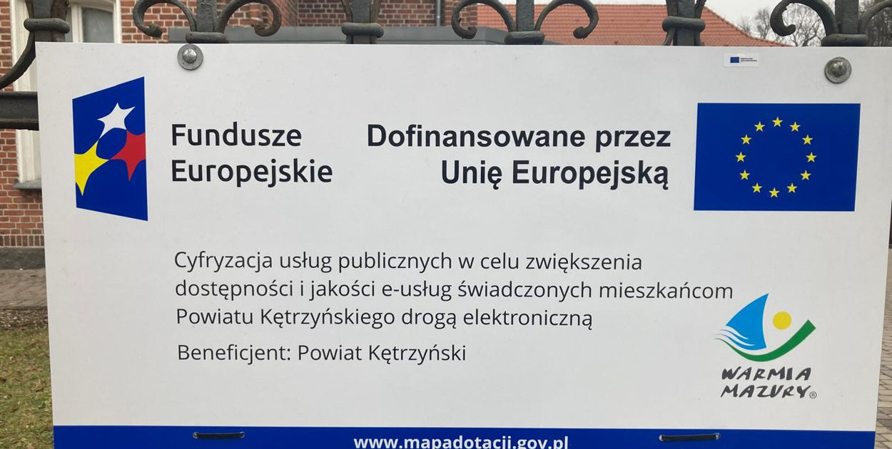 Zakończenie kolejnego etapu Informatyzacji  starostwa w Kętrzynie
