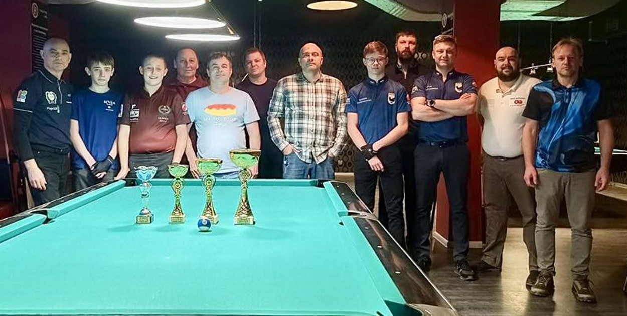 Udany turniej kętrzyńskich bilardzistów
