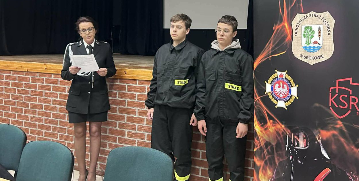 Nowe władze Ochotniczej Straży Pożarnej w Srokowie